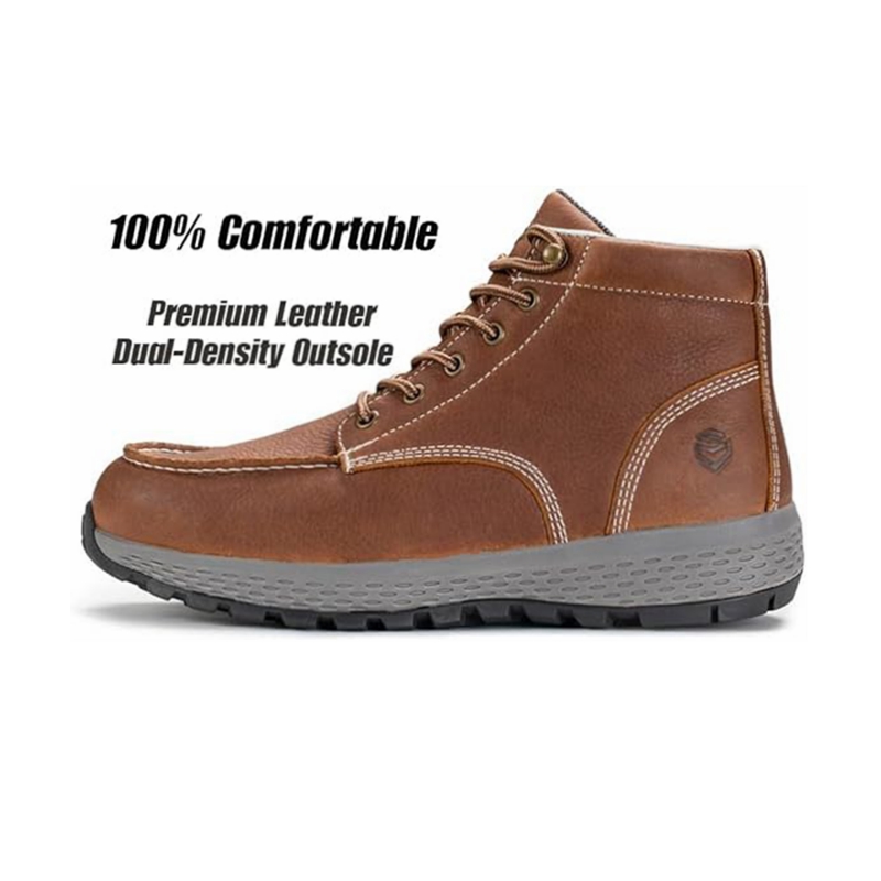 Sureway Men's Composite  Toe Soft Moc Toe Work Boots