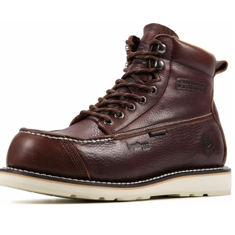 Sureway Men's  Moc Toe Work Boots  Composite  Toe boots