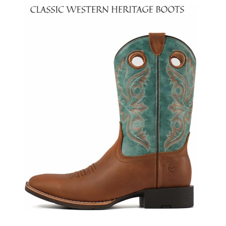 Sureway 10” Men's Western Boots Comfort Cowboy  Casual Boots 