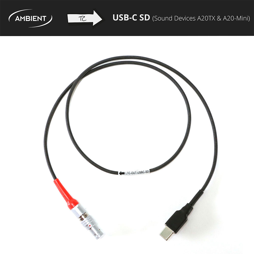 Ambient LTC-OUT USB-C (Sound Devices)