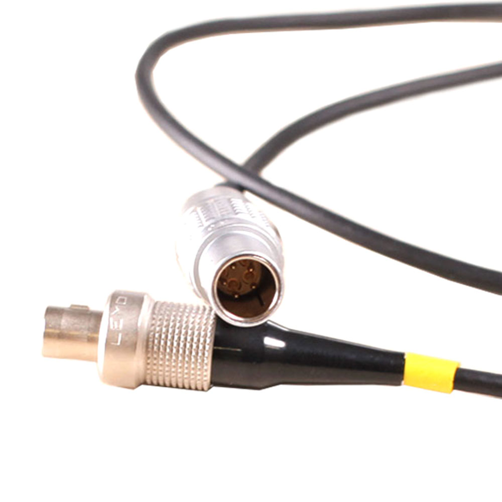 Pinknoise Custom 5-Pin Lemo to 3-Pin Lemo Timecode IN Cable for Audio Ltd A10-TX-Pinknoise Systems