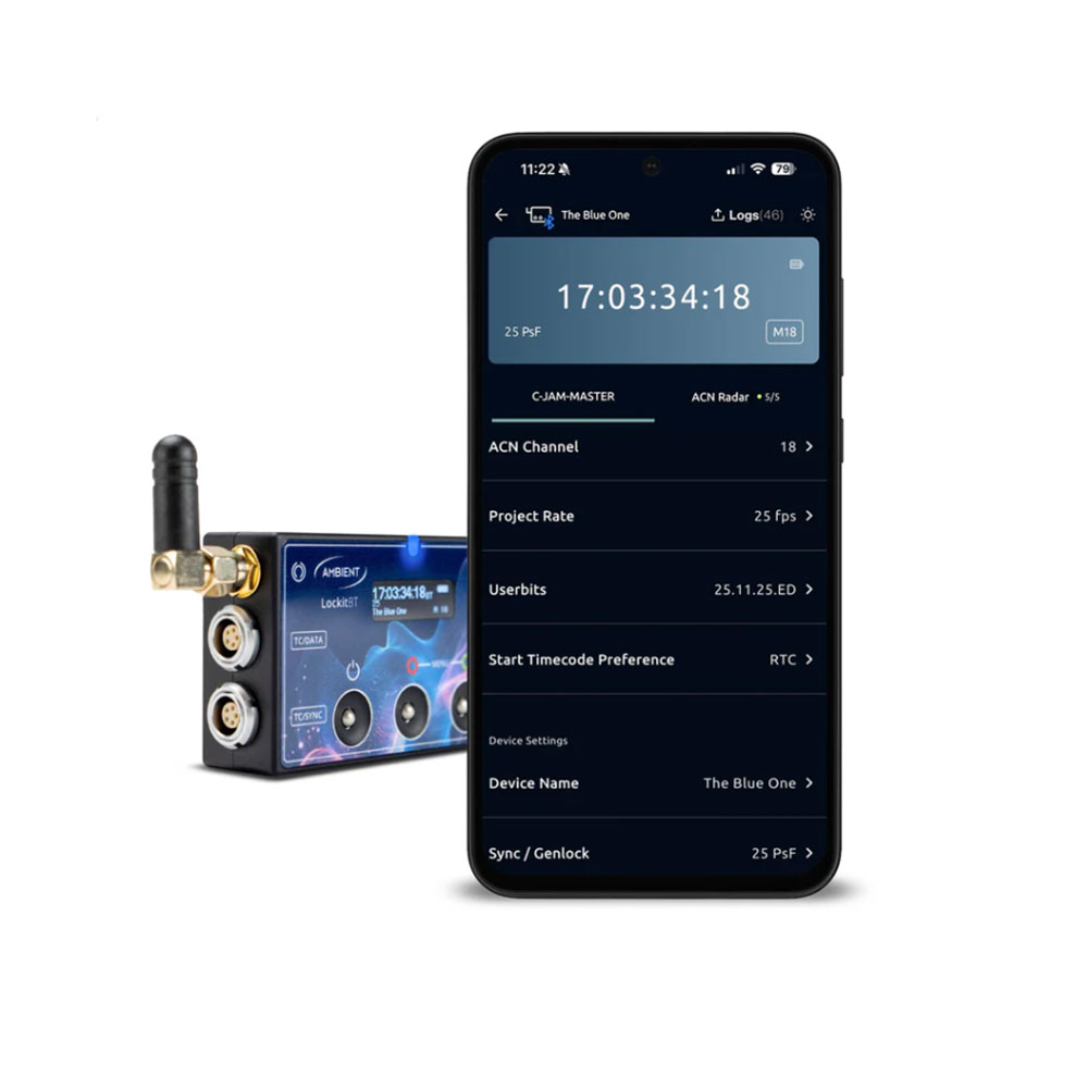 Ambient LockitBT ACN-LB Timecode Sync Generator with Bluetooth