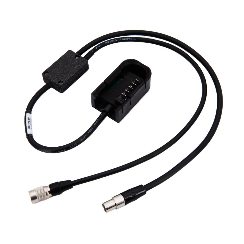 Audioroot Battery output Y cable - 1 x TA4F (4 wires) + 1 x HRS4 (2 wires)-Pinknoise Systems