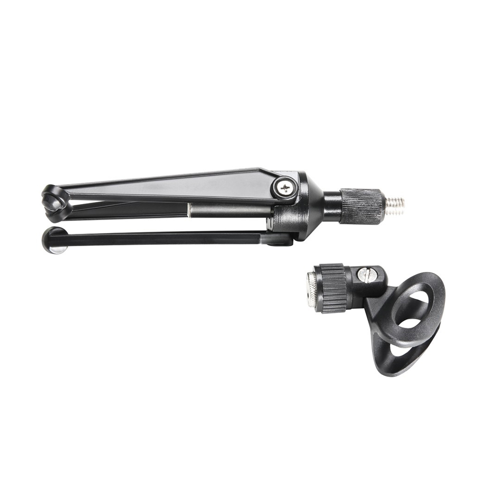 Adam Hall Stands S8B Table Microphone Stand with Microphone Holder