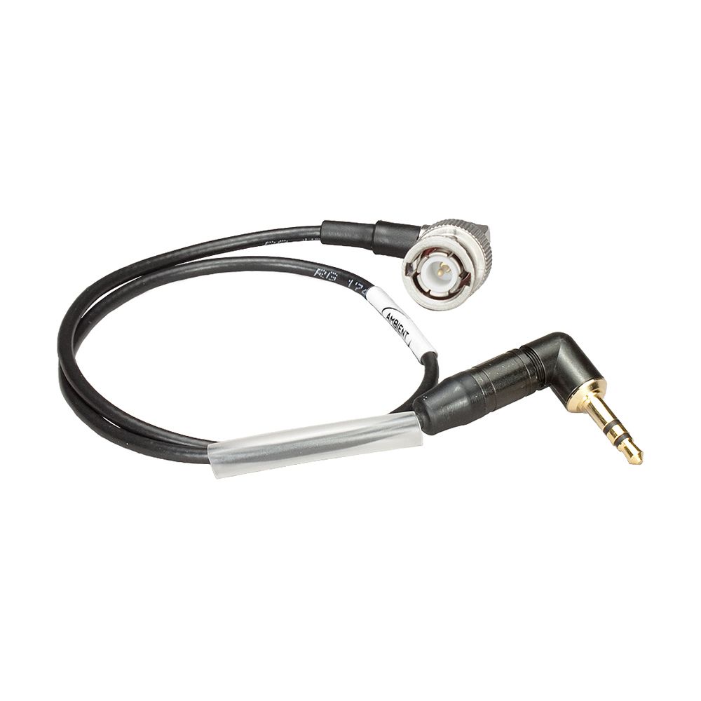 Ambient BNC3.5-MIC Timecode Out Cable BNC to 3.5mm 40dB Pad