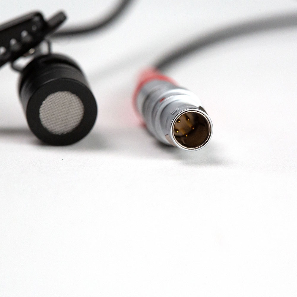 Ambient LETC-OUT35/OUT Timecode Cable with Mic for Scratch Track