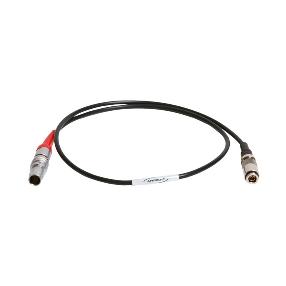 Ambient LTC-OUT-DIN Timecode Cable Pushpull 5-pin (Lemo compatible to DIN1.0/2.3