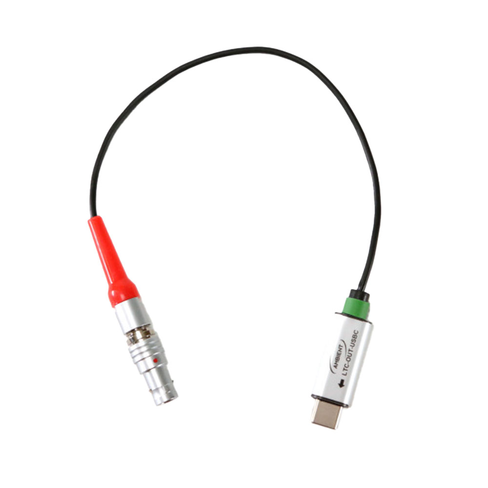 Ambient LTC Out USB-C Timecode Cable