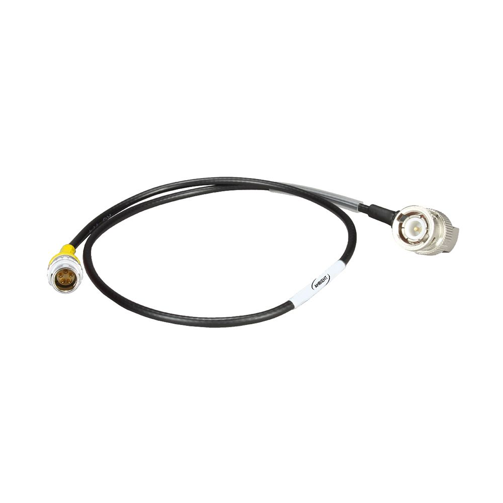 Ambient SYNC-OUT ACN-CL Lockit Sync Output Cable 5-Pin Lemo to BNC 90 Degree