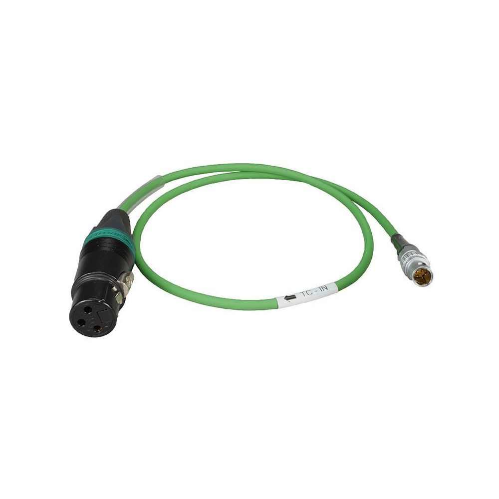 Ambient TC-IN 3-Pin XLR to 5-Pin Lemo Timecode Input Cable (60cm)