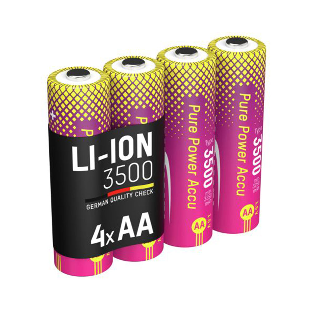 Ansmann Pure Power Li-Ion Battery AA 4-Pack