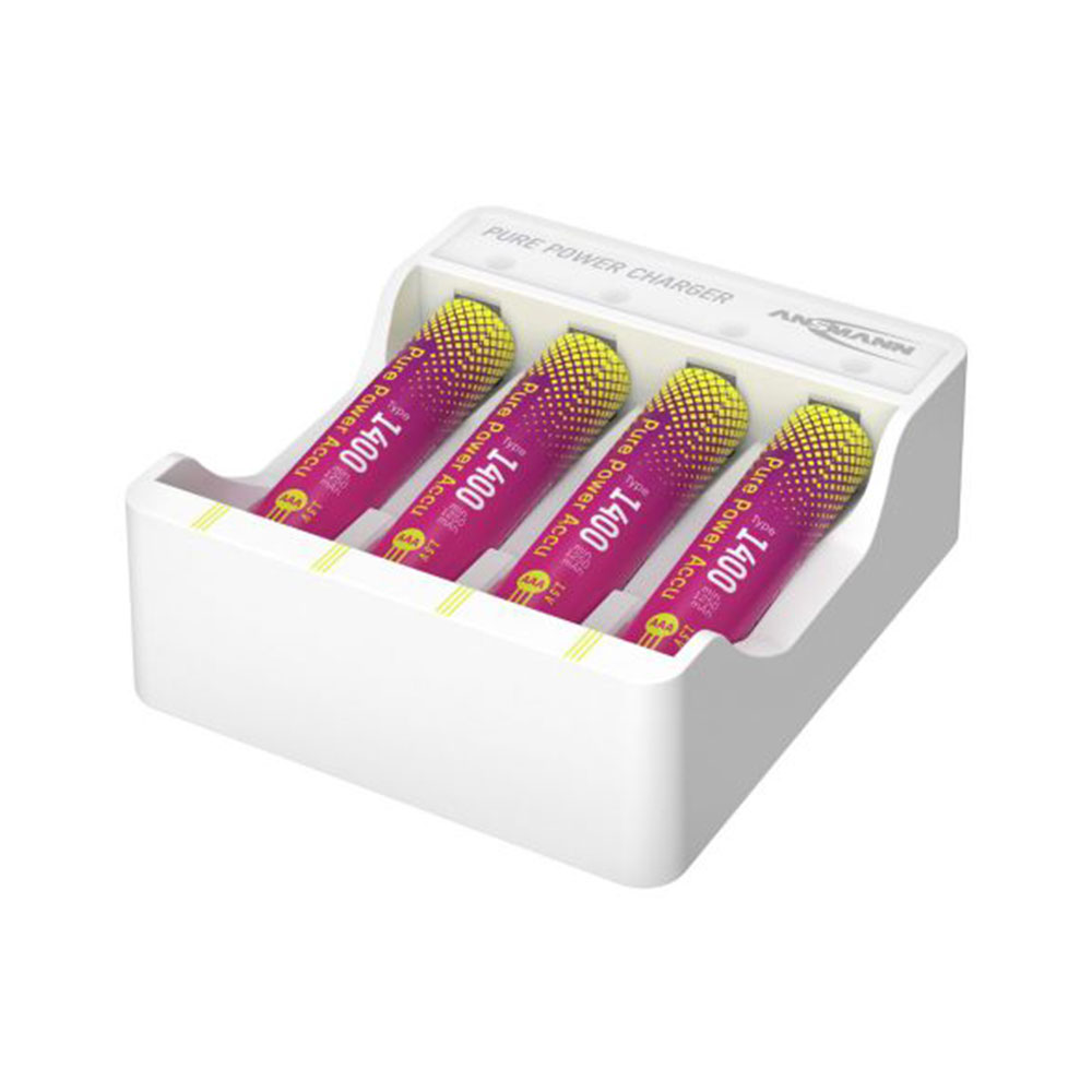 Ansmann Pure Power Set 4× AAA / HR03 Battery Packs and Charging Module