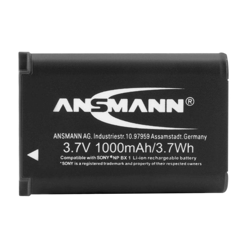 Ansmann Replacement Sony NP BX1 Battery-Pinknoise Systems