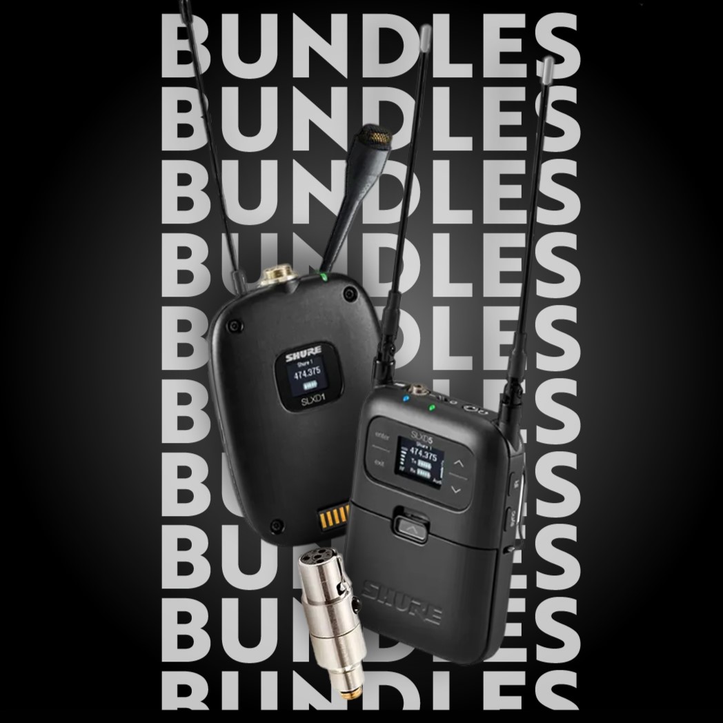 pinknoise systems shure bundle 4060 omni mic 