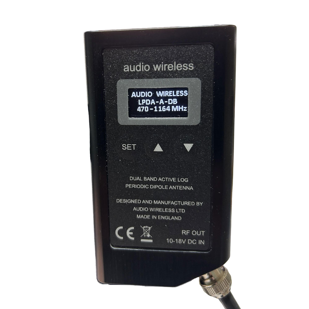 Audio Wireless LPDA-A-DB Dual Band Antenna