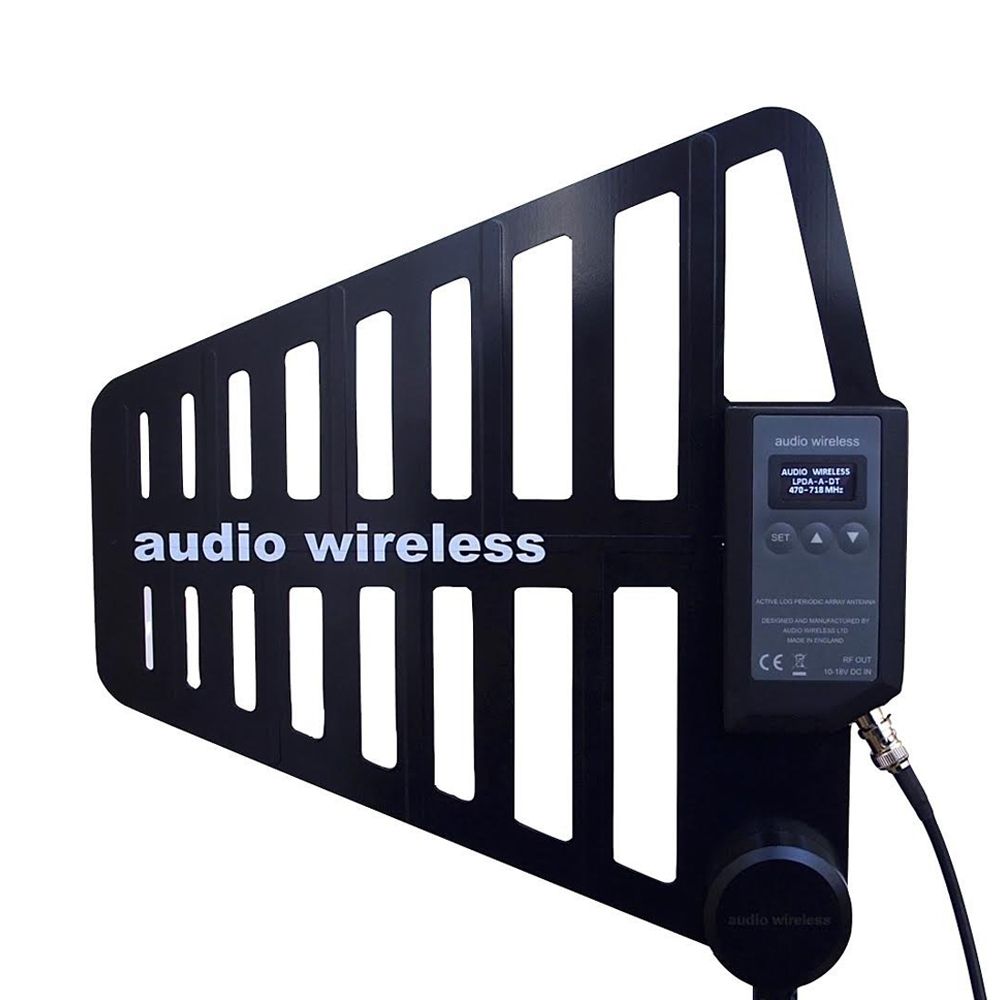 Audio Wireless LPDA-A-DT V2 Digitally Tuned Active Antenna