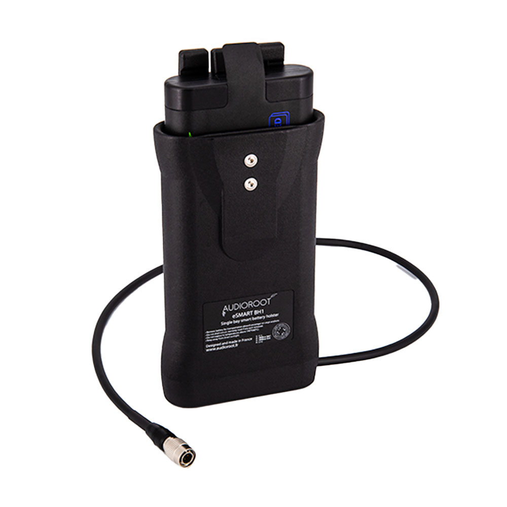 Audioroot eSMART BH1 Single Battery Holder/Holster-Pinknoise Systems