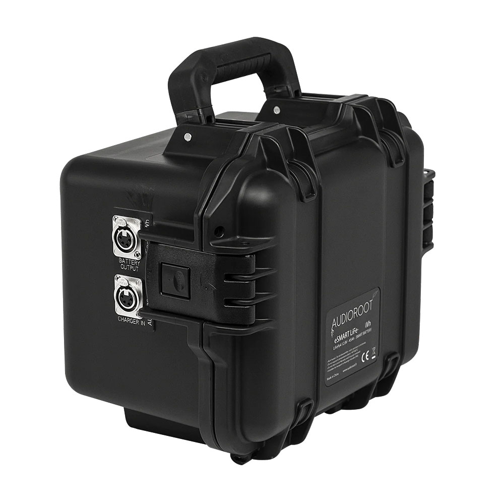 Audioroot eSMART LiFe - 2.8V 640Wh Smart LiFePO4 Battery in Pelicase