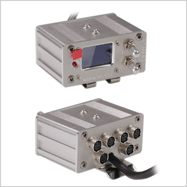 Audioroot eSmart Power Distribution with Fuel Gauge (Select Variant)-Pinknoise Systems