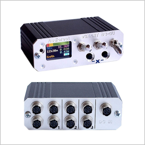 Audioroot eSmart Power Distribution with Fuel Gauge (Select Variant)-Pinknoise Systems