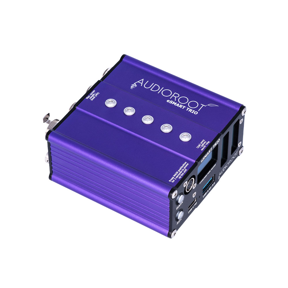 Audioroot eSmart Trio Portable Smart Battery Distribution-Pinknoise Systems