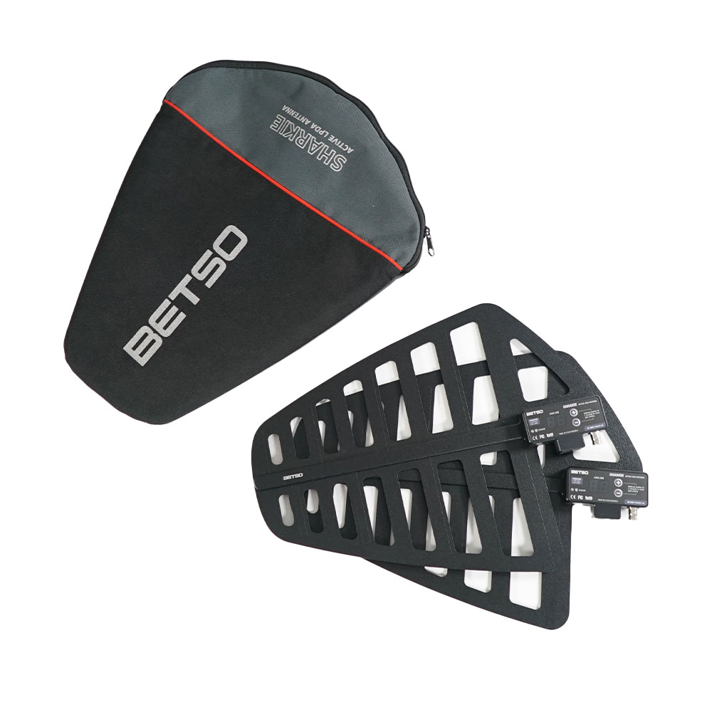 Betso Sharkie Antennas x2 + Betso Pouch - Used