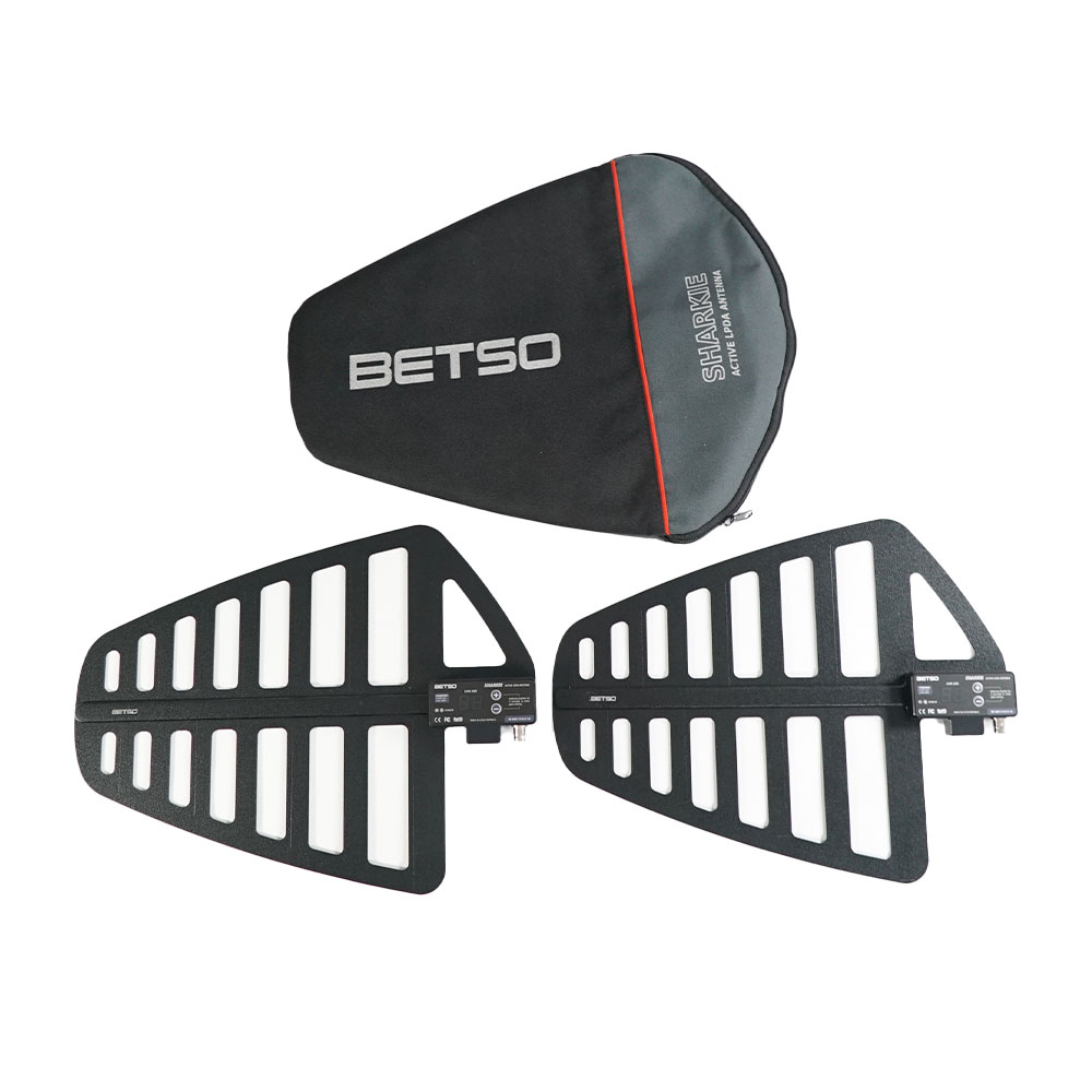 Betso Sharkie Antennas x2 + Betso Pouch - Used