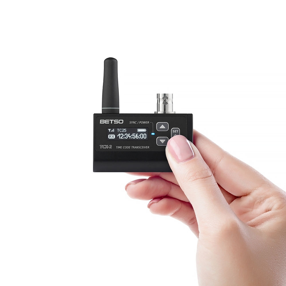 Betso TCX-2+ Ultra Compact Highly Accurate Timecode Transceiver / Generator