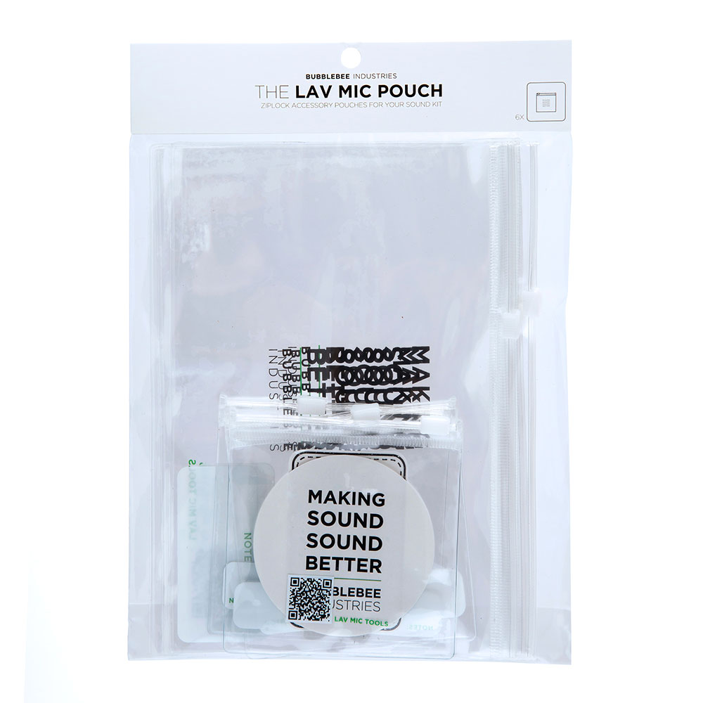 Bubblebee - The Lav Mic Pouch (6-pack)