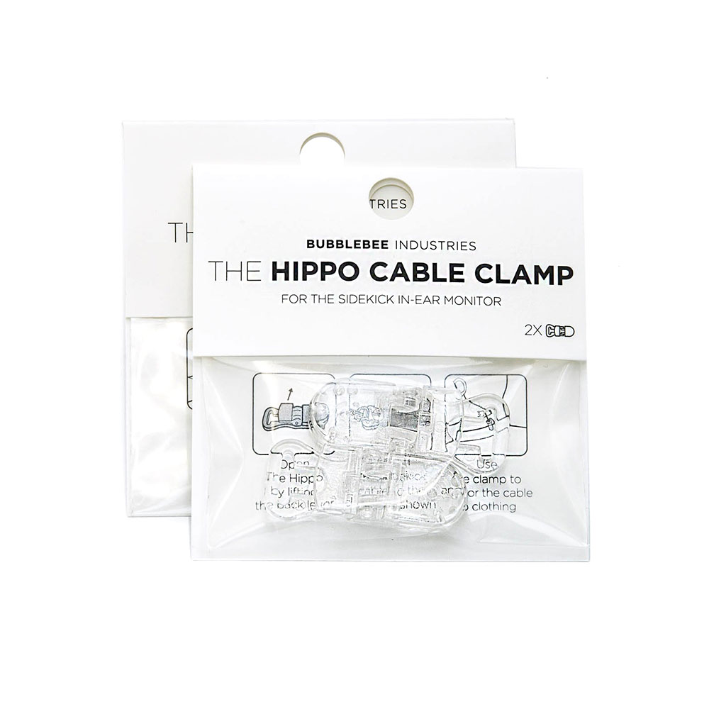 Bubblebee Hippo Cable Clamp for the Sidekick (2-pack)