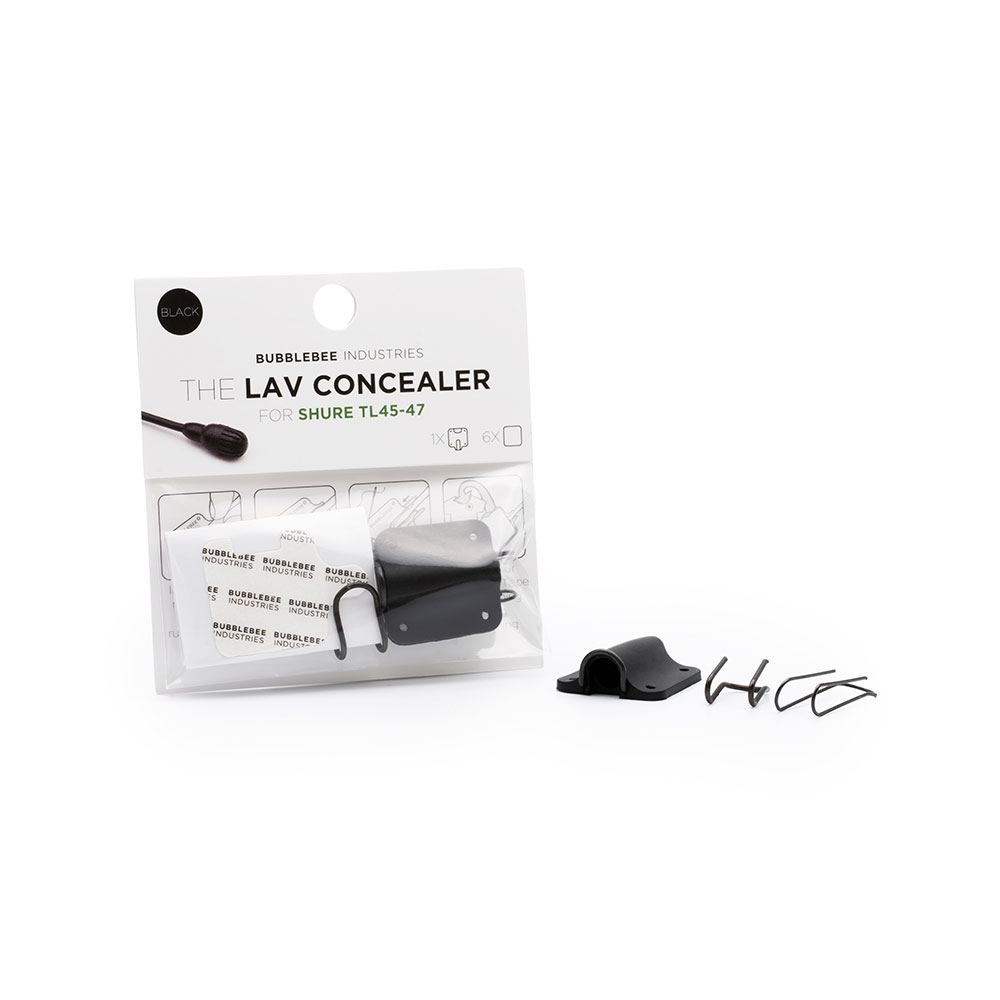 Bubblebee Lav Concealer for Shure TL45-47 (Single)-Pinknoise Systems