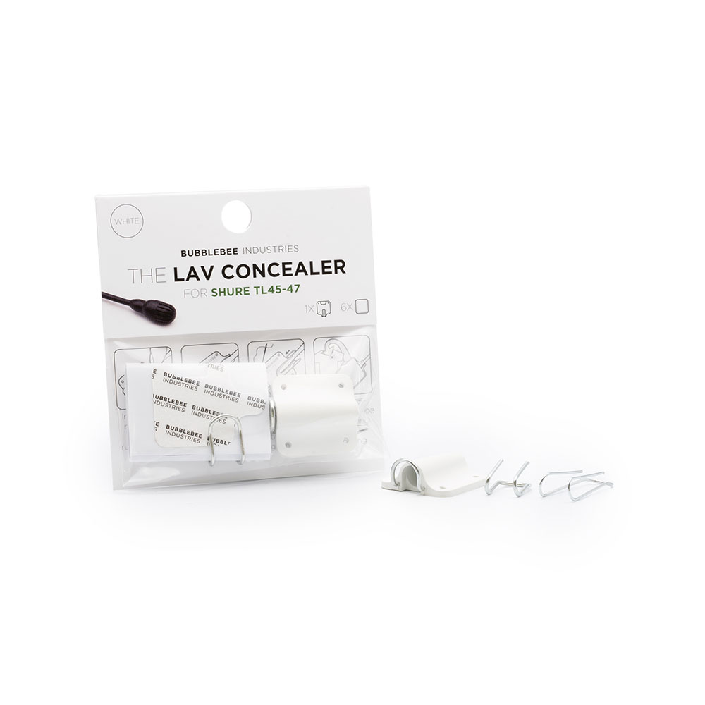 Bubblebee Lav Concealer for Shure TL45-47 (Single)-Pinknoise Systems