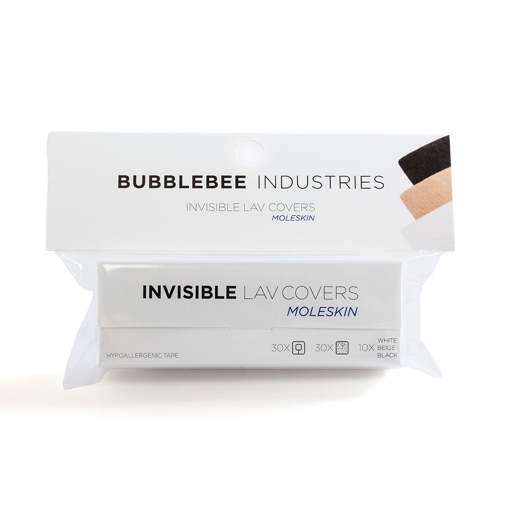 Bubblebee The Invisible Lav Covers - Moleskin-Pinknoise Systems
