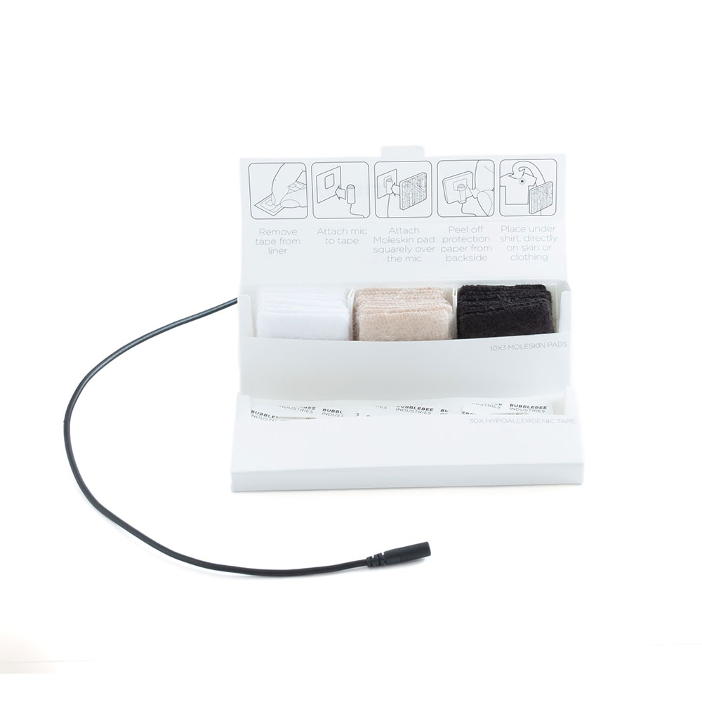 Bubblebee The Invisible Lav Covers - Moleskin-Pinknoise Systems