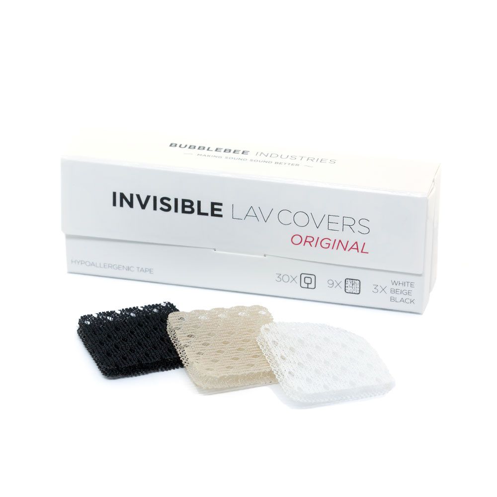 Introducing The Invisible Lav Covers - Moleskin – Bubblebee Industries