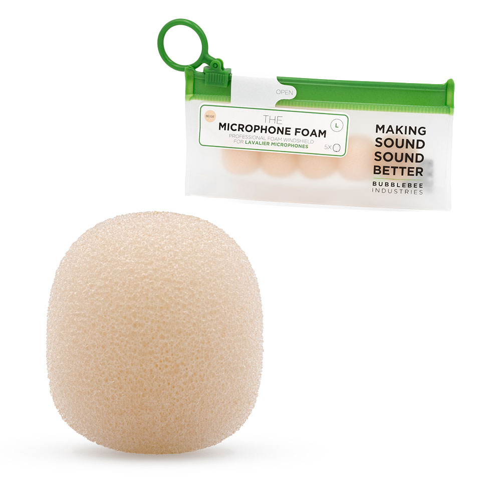 Bubblebee The Microphone Foam for Lavalier Mics