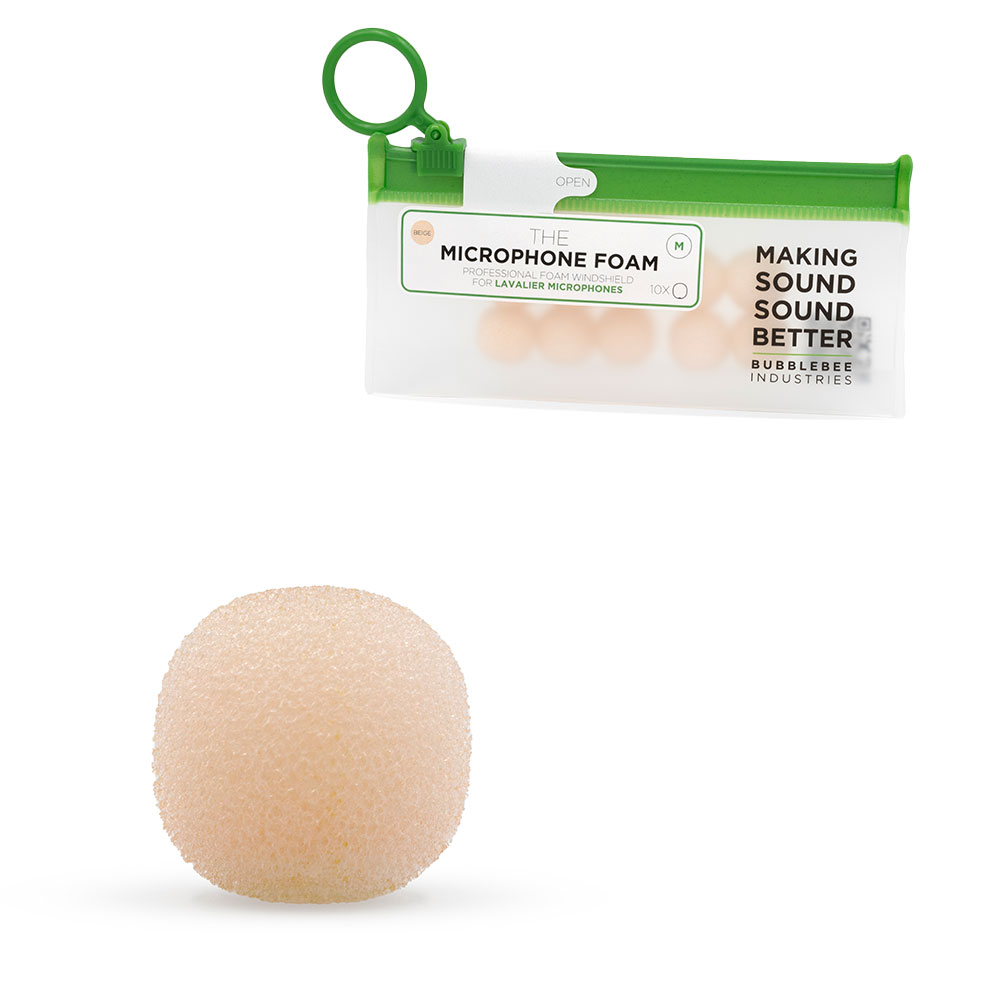 Bubblebee The Microphone Foam for Lavalier Mics