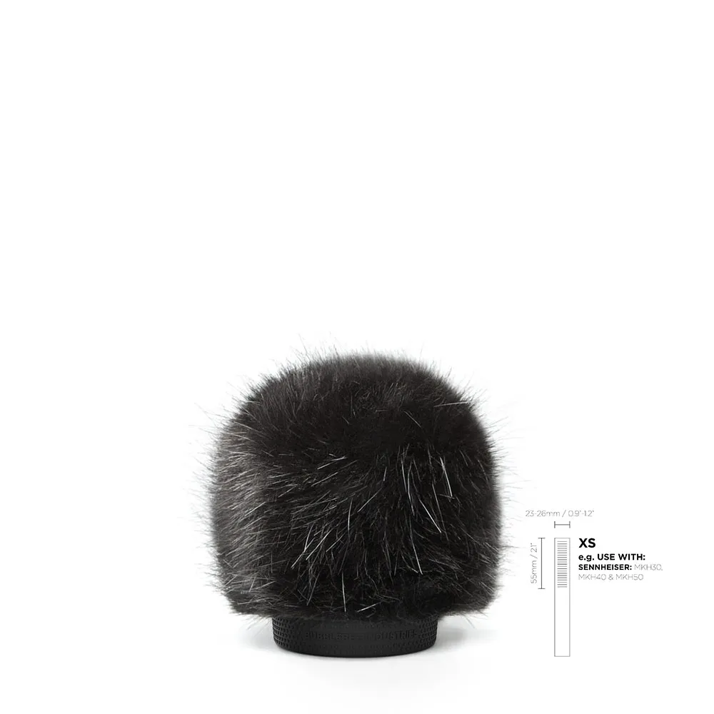 Bubblebee The Windkiller Long Fur Windshield   - XSmall - Big Mount - B-Stock