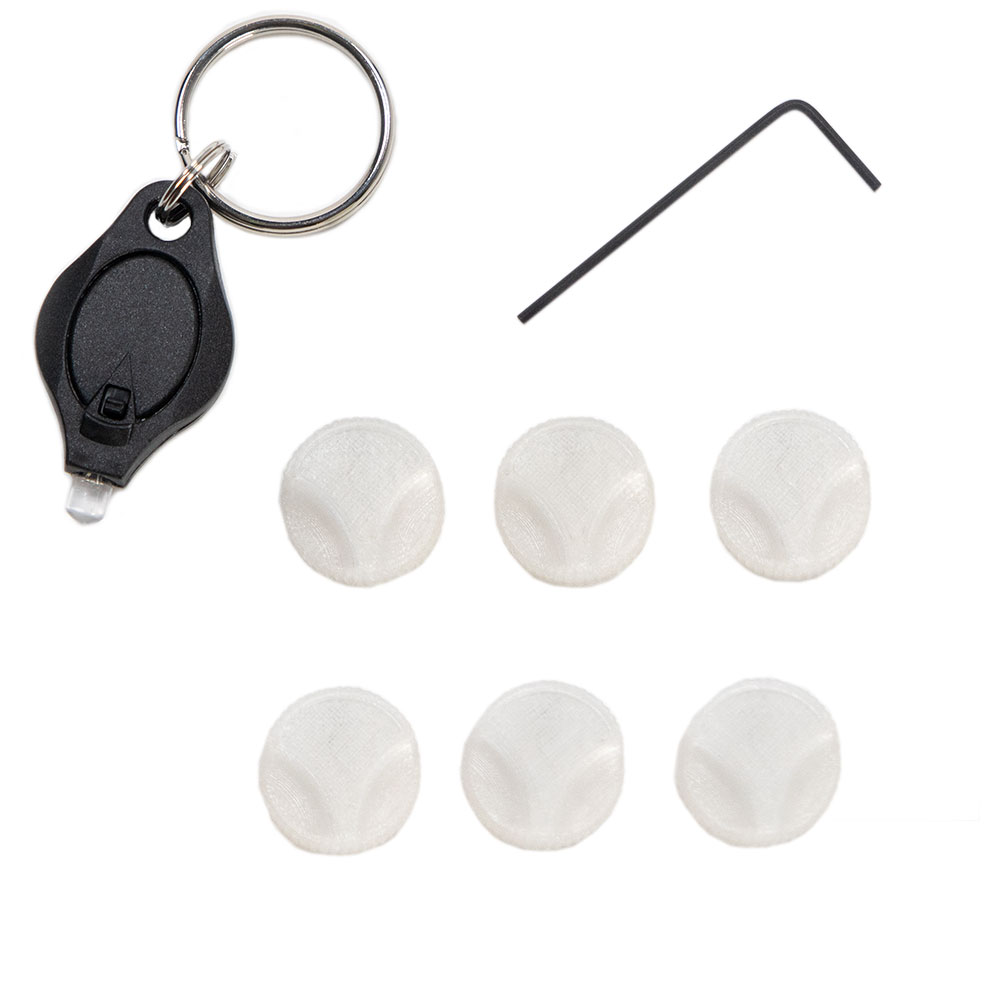COGA Glo-Pots Glow in the Dark Faders