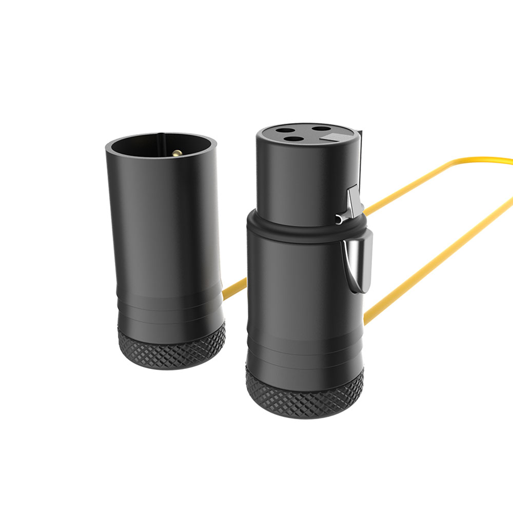 DEITY Right Angle Low Profile XLR to XLR Jumper Cable