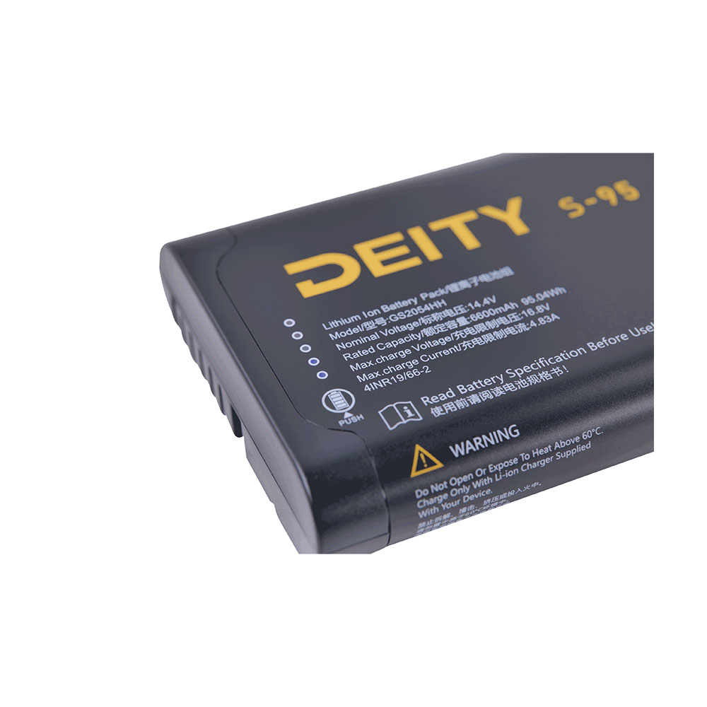 DEITY S-95 Smart Lithium Battery-Pinknoise Systems