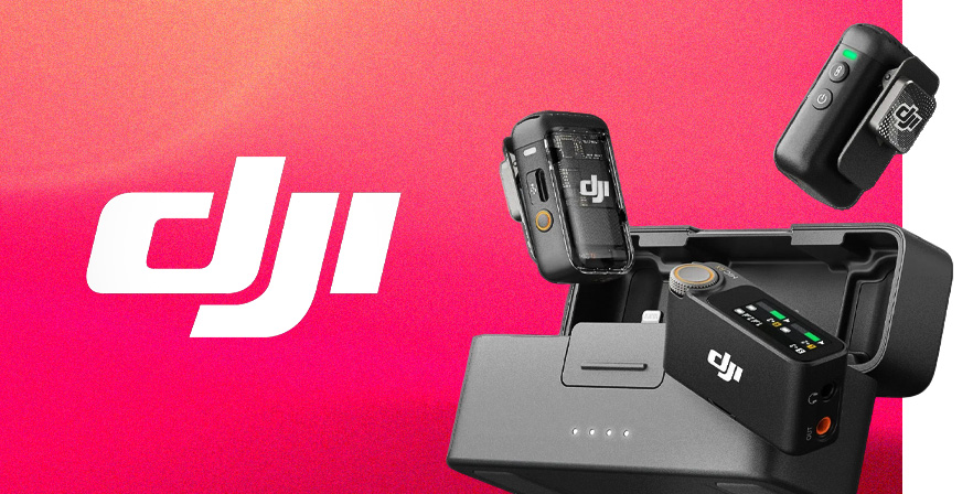 DJI Brand Banner Pinknoise Systems 