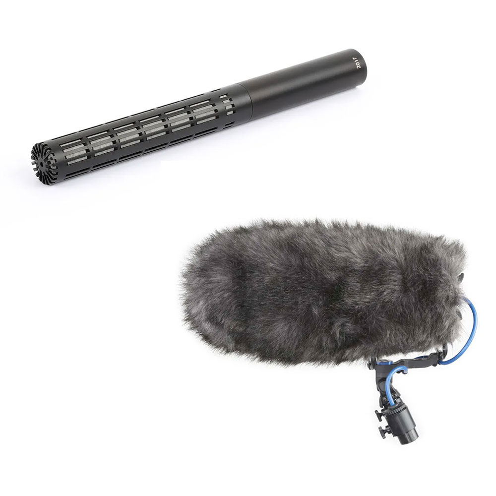 DPA 2017 Shotgun Microphone with Cinela COSI XL Modular Windshield - 19mm