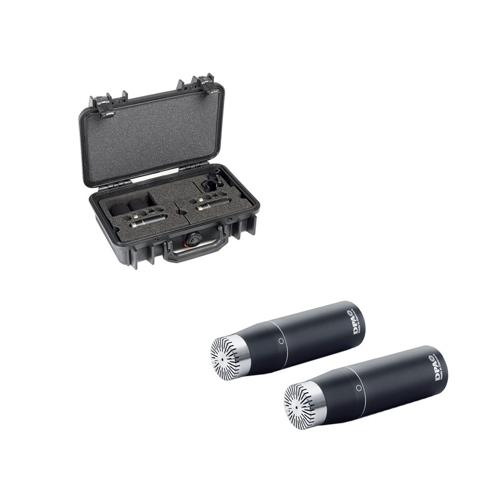 DPA d:dicate ST4006C Stereo Pair with 4006C Compact Microphones