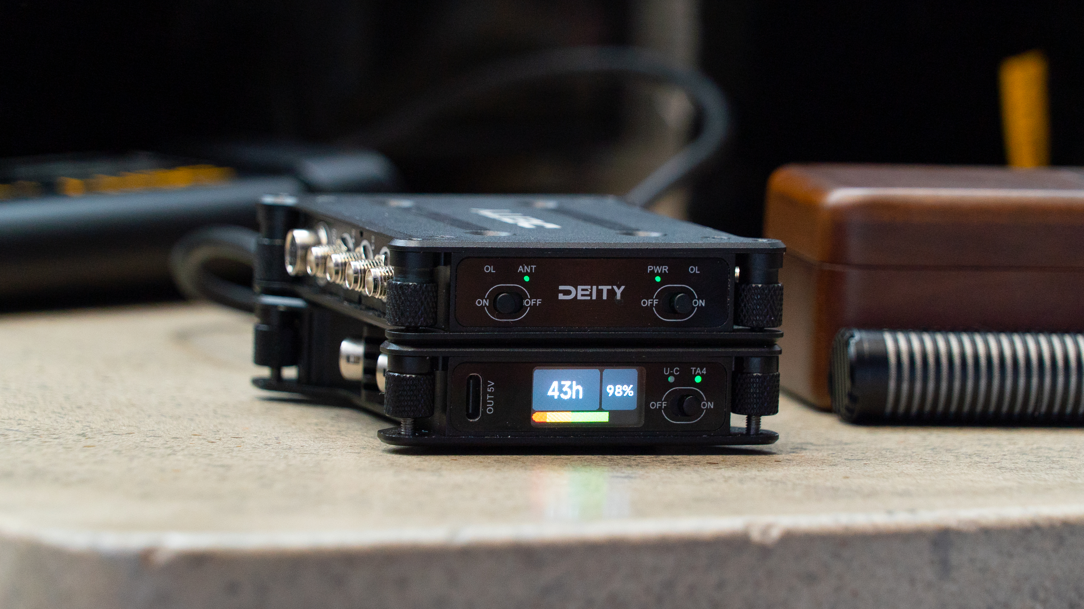 Deity Microphones Deity SPD Mini on table 