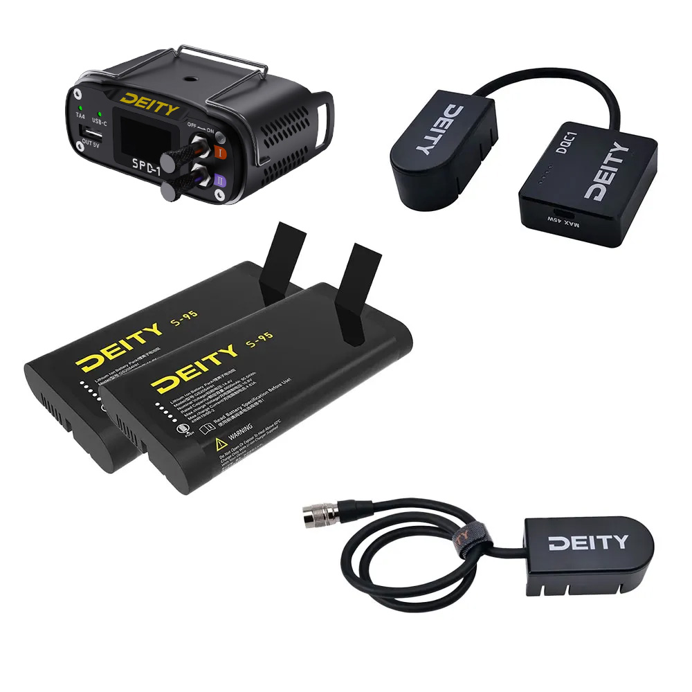 Deity DQC Charger with S95 Battery and Smart Battery Cup