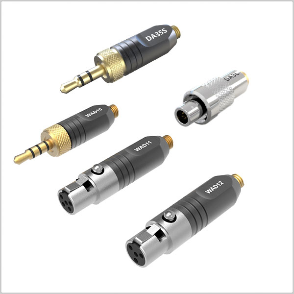 Deity Microdot Adapters for Deity W.Lav Microphone (Select Variant)-Pinknoise Systems