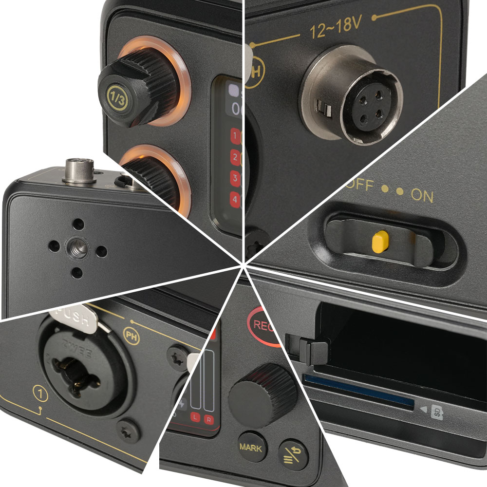 Deity PR-4 32-Bit Float Field Recorder