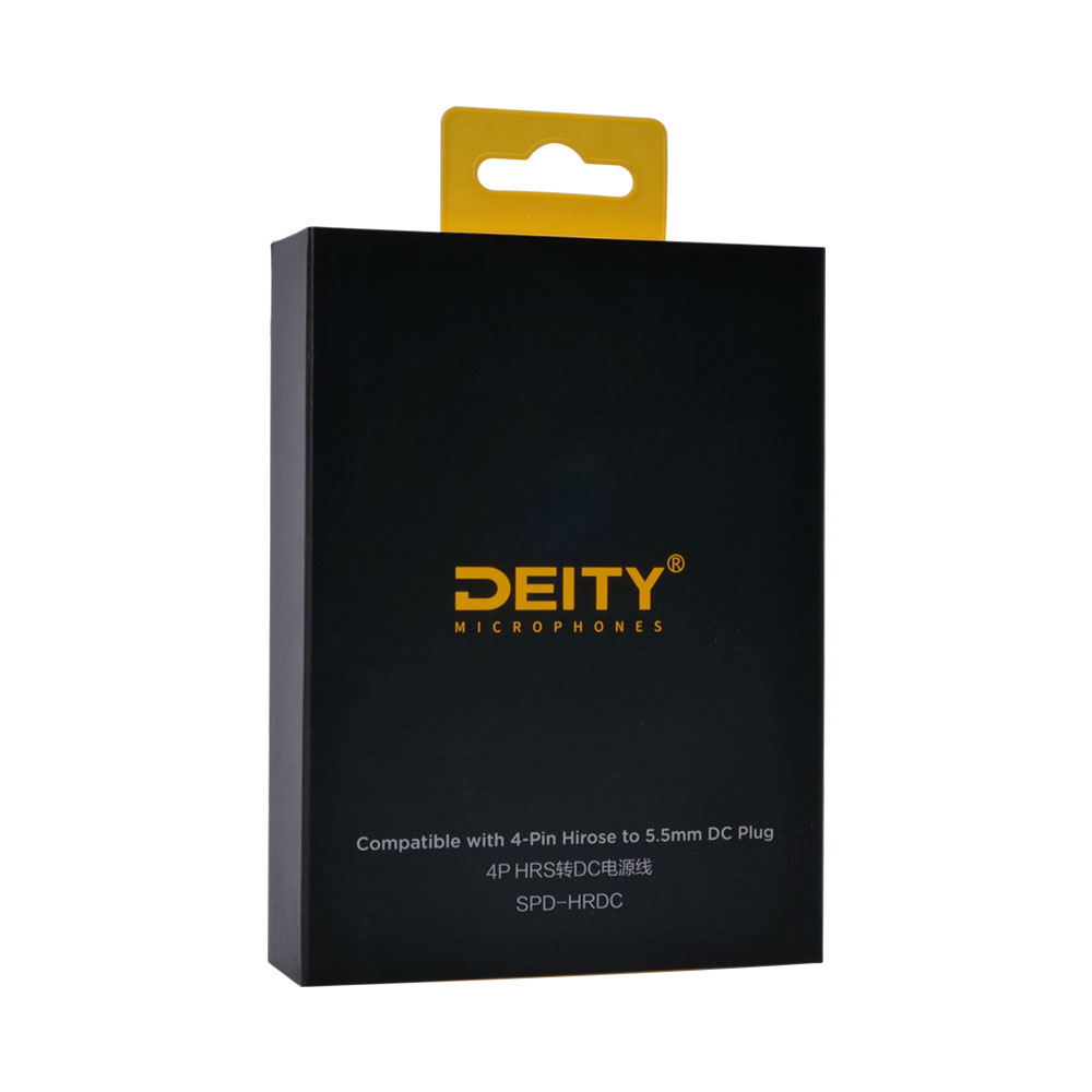 Deity SPD-HRDC 4-Pin Hirose Output Cable to 5.5mm DC Plug-Pinknoise Systems