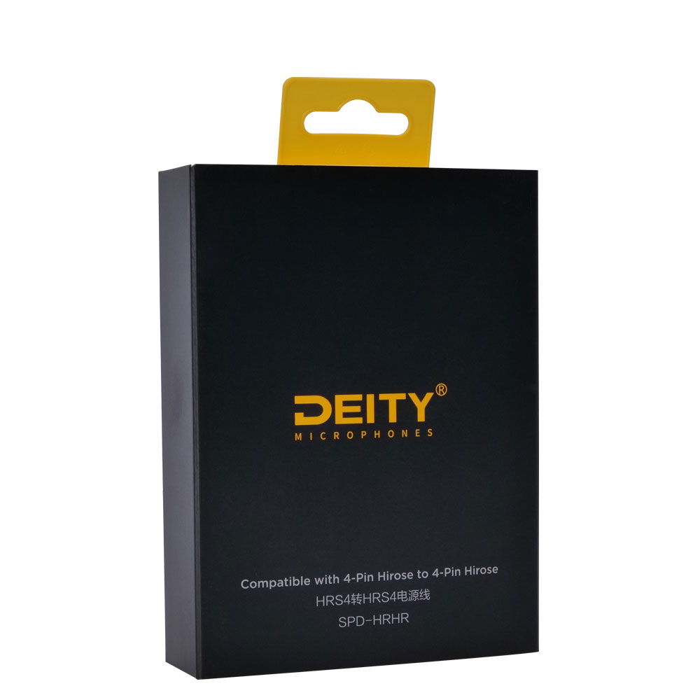 Deity SPD-HRHR 4-Pin Hirose to 4-Pin Hirose Power Cable-Pinknoise Systems